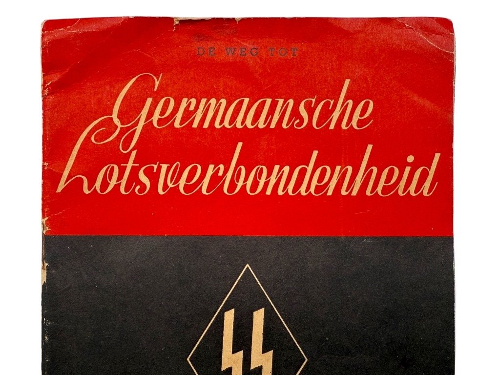 Original WWII Dutch SS brochure Germaansche Lotsverbondenheid – Opleidingskamp Sennheim