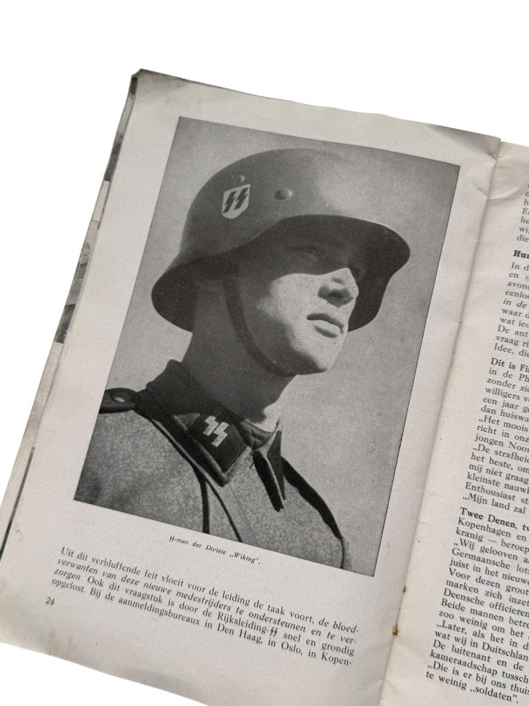 Original WWII Dutch SS brochure Germaansche Lotsverbondenheid – Opleidingskamp Sennheim