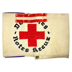 Original WWII German DRK Austrian Priest armband