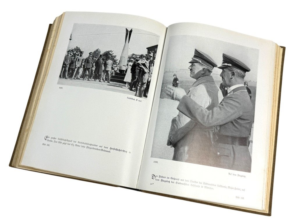 Original WWII German NSDAP book Das Buch der N.S.D.A.P. – Werden, Kampf und Ziel der N.S.D.A.P.' by Walter M. Espe – II/81. SS-Standarte