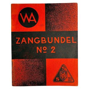 Original WWII Dutch NSB W.A. song booklet