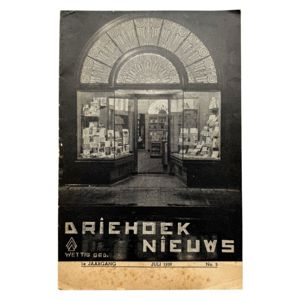 Original 1939 Dutch NSB brochure 'Driehoek Nieuws'