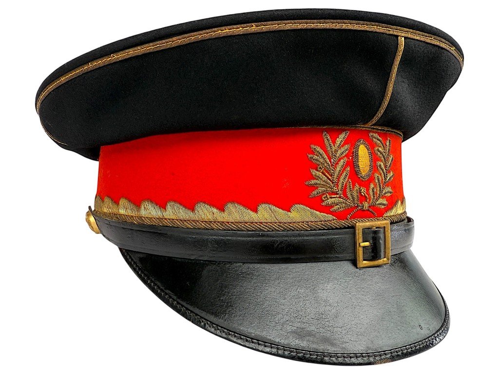 Original Pre 1940 Dutch M1912 Generals visor cap