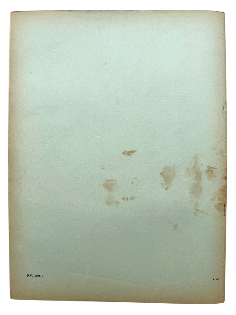 Original WWII Nederlandsche Arbeidsdienst 'Vorming' booklet – No. 3, March 1944