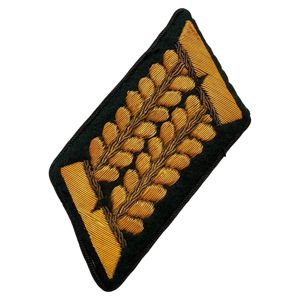 Original WWII German Beamter im Höheren Dienst (Wehrmacht administration officer of higher rank) collar tab