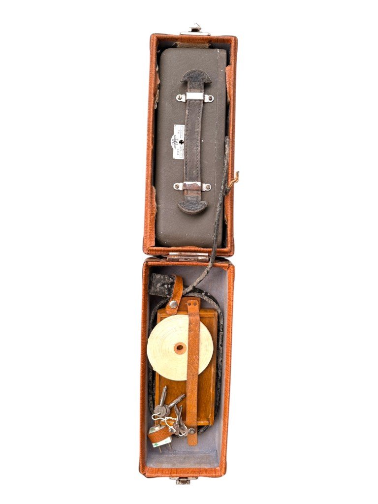 Original WWII Swedish Hagelin BC-543 cipher machine in case