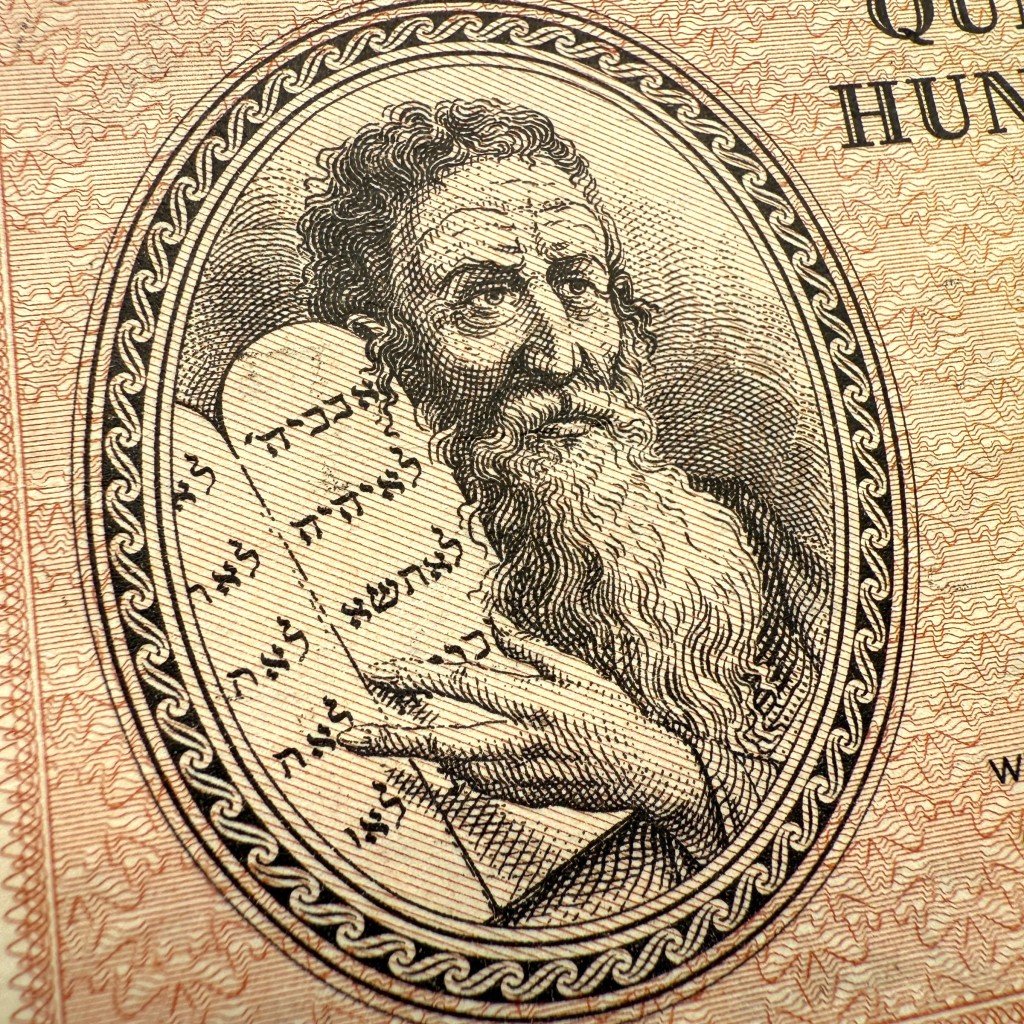 Original WWII German Jewish Ghetto/Camp Theresienstadt 100 Kronen banknote