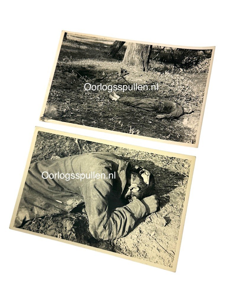 Original WWII German graphic photos – executed partisans