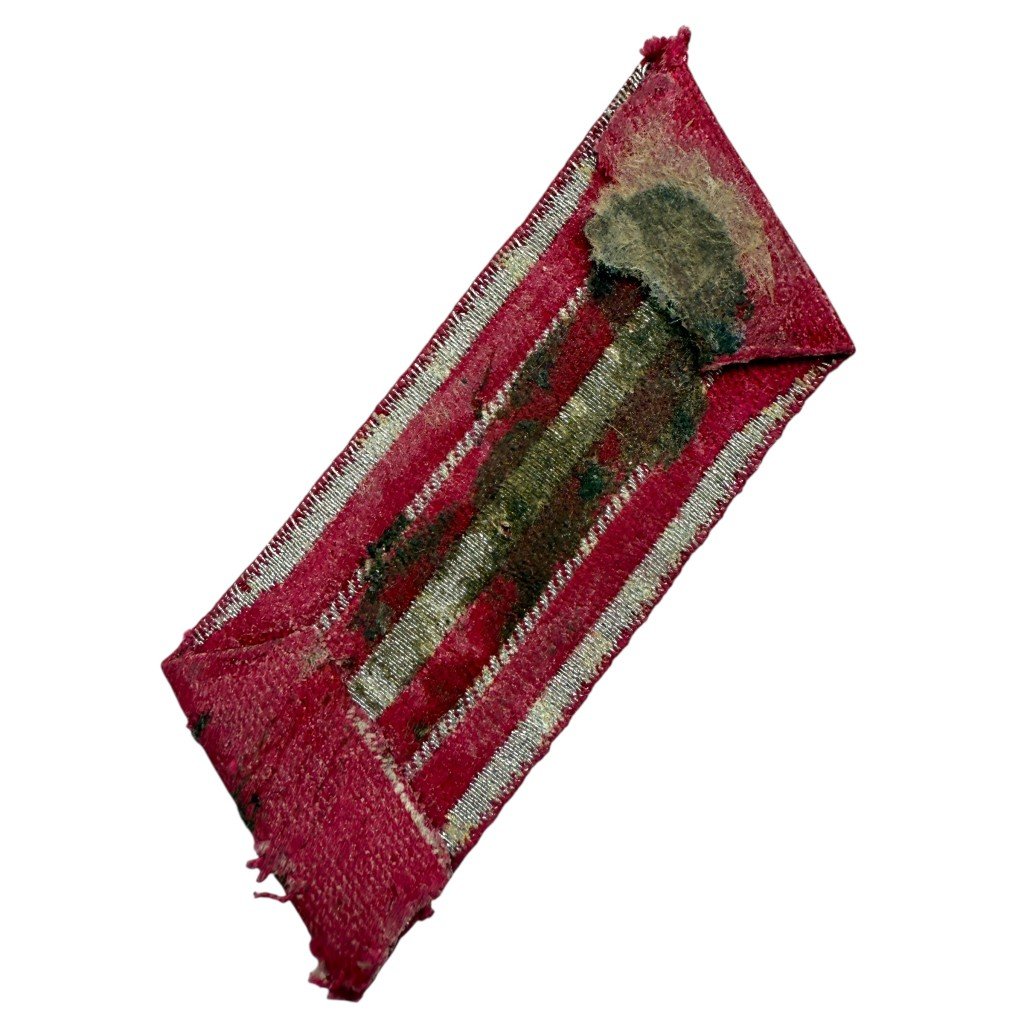Original WWII German Feuerschutzpolizei collar tab
