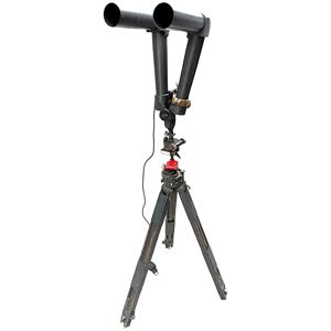 Original WWII German Trench Binoculars S.F.14.Z Gi H/6400 with Busch Rathenow Aiming Circle No.954/1942 & Wichmann Tripod