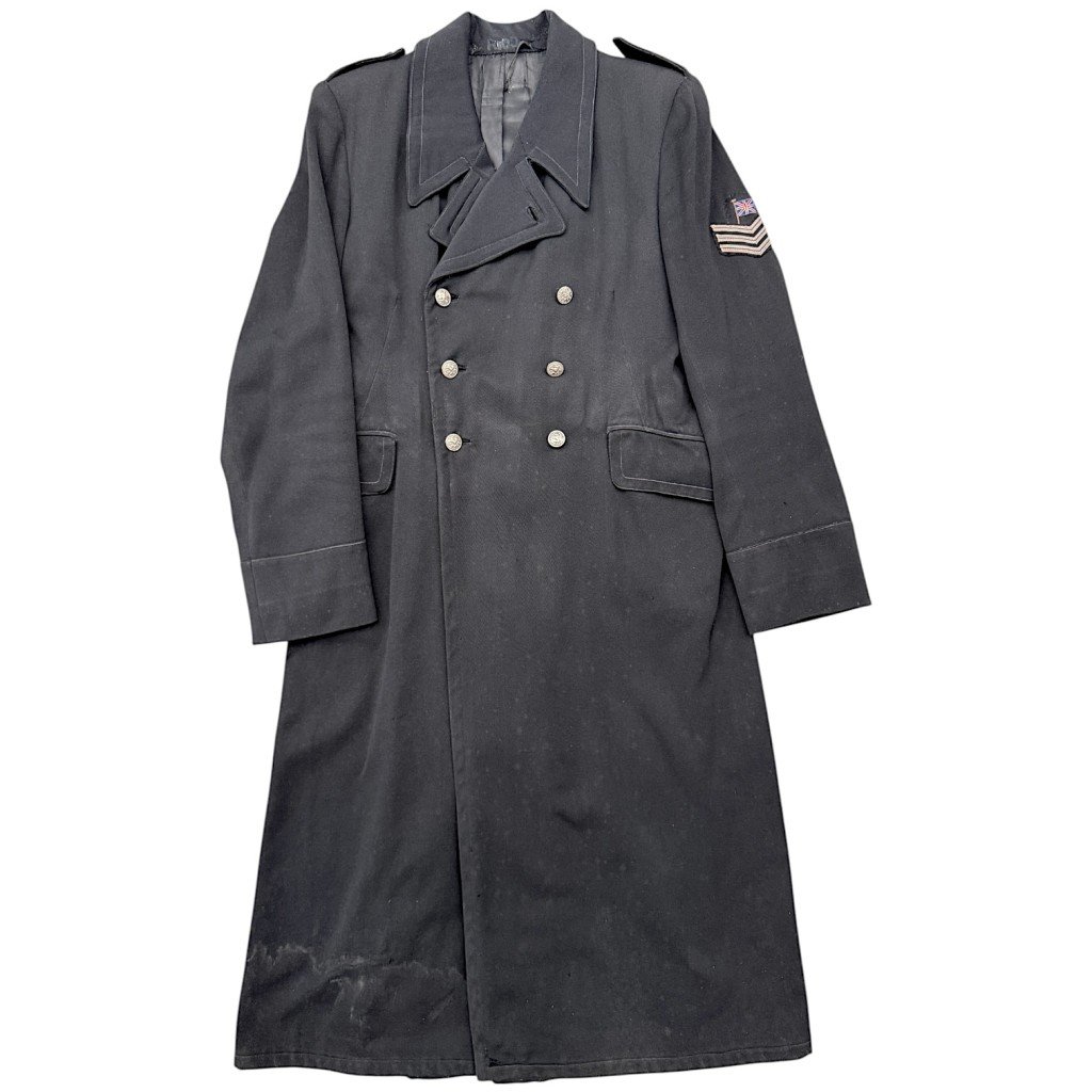 Original WWII Dutch Politie overcoat from Hilversum in 1942