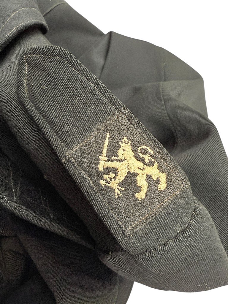 Original WWII Dutch Politie overcoat from Hilversum in 1942