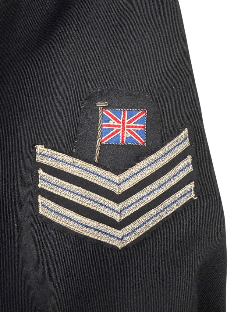 Original WWII Dutch Politie overcoat from Hilversum in 1942