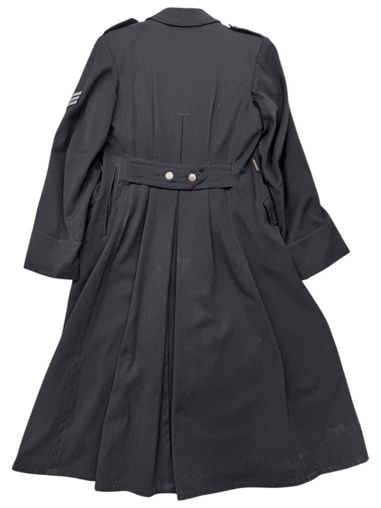Original WWII Dutch Politie overcoat from Hilversum in 1942