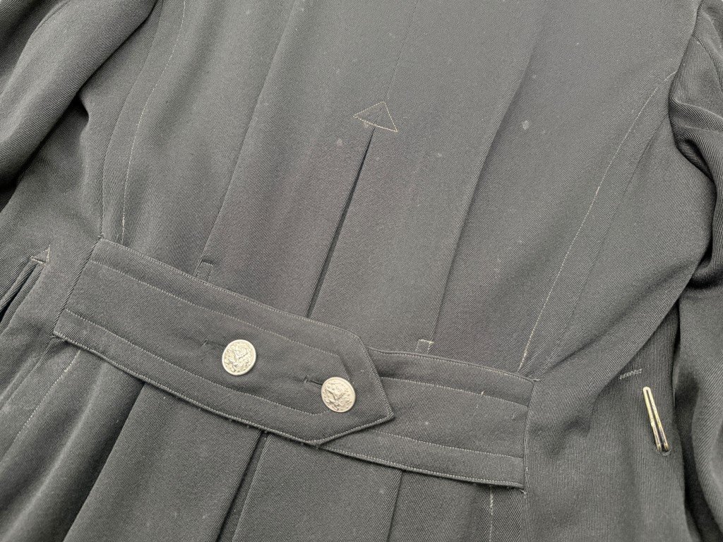 Original WWII Dutch Politie overcoat from Hilversum in 1942