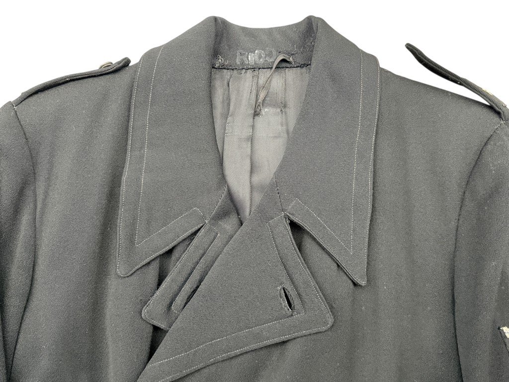 Original WWII Dutch Politie overcoat from Hilversum in 1942