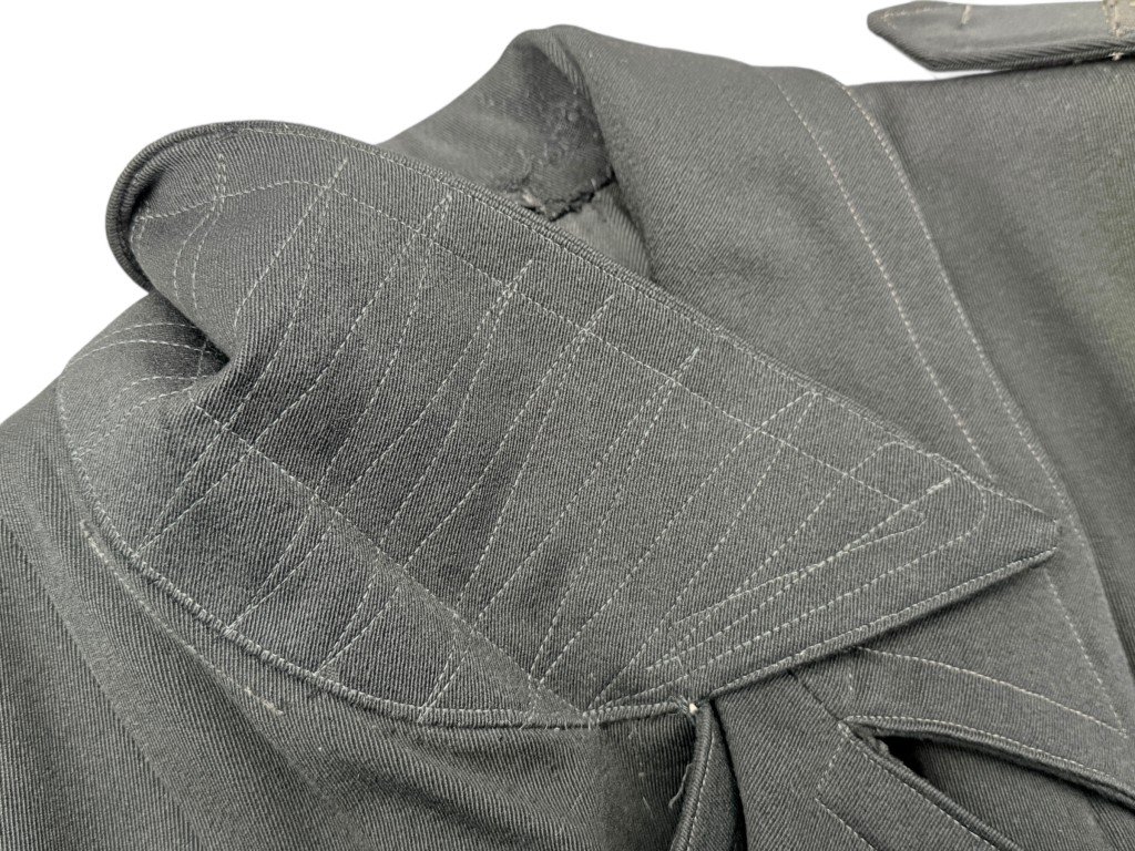 Original WWII Dutch Politie overcoat from Hilversum in 1942
