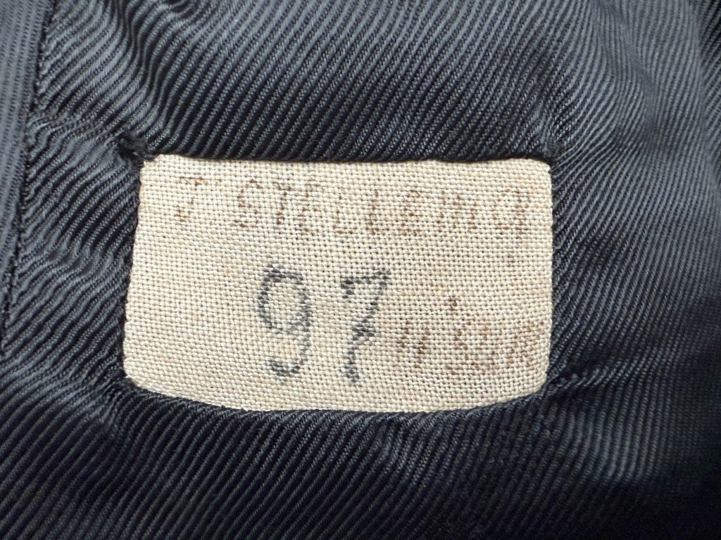 Original WWII Dutch Politie overcoat from Hilversum in 1942