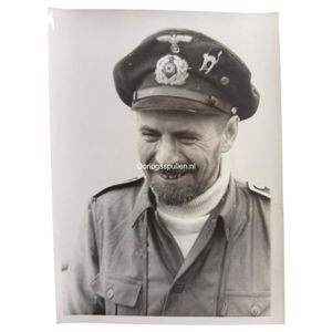 Original WWII German Kriegsmarine U-Boot crew portrait photo