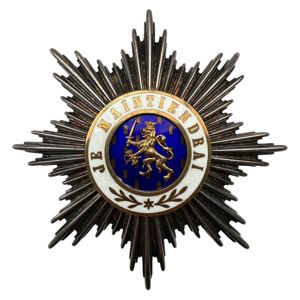Original Dutch Breast Star of the Grand Cross in the Order of Orange-Nassau