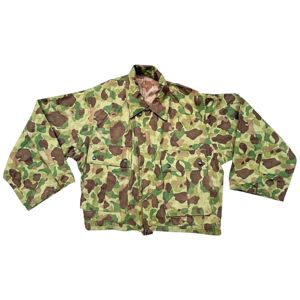 Original WWII USMC Frogskin camouflage uniform jacket