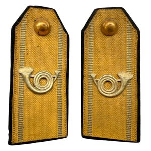 Original WWII Dutch KNIL infantry shoulder boards