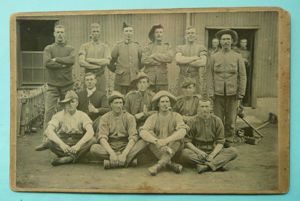 Boer War Cabinet Photograph - Group Portrait of Soldiers / Fatigue Party