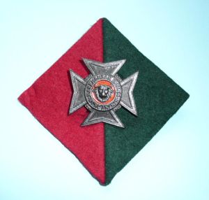 South Africa - Kaffrarian Rifles Beret Badge complete with Felt Cloth Badge Backing, post 1964