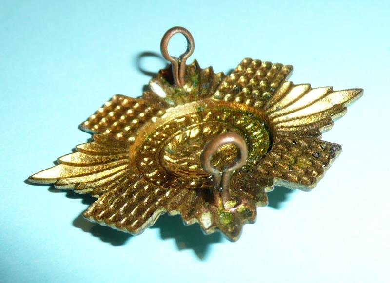 Scots Guards Gilding Metal Brass Cap Badge