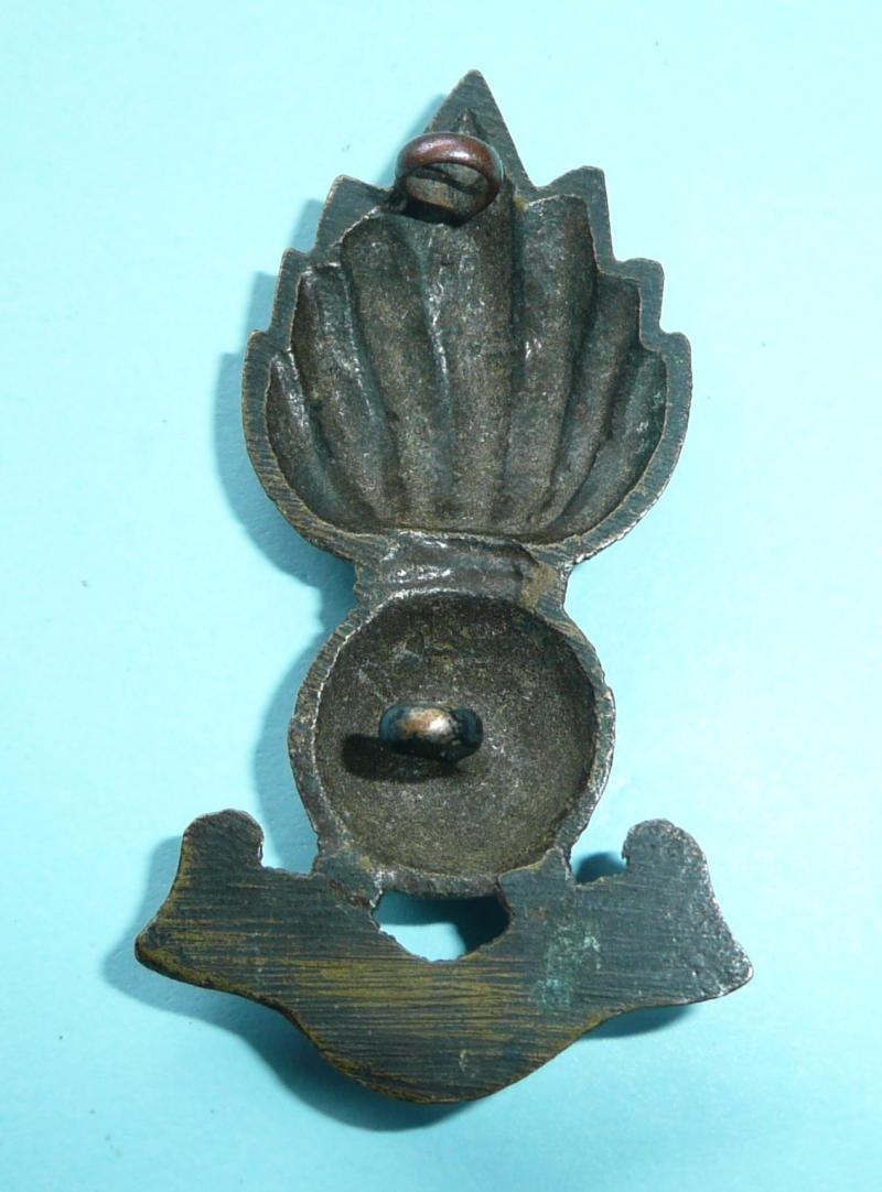 Indian Artillery Officer's OSD Bronze Cast Collar Badge