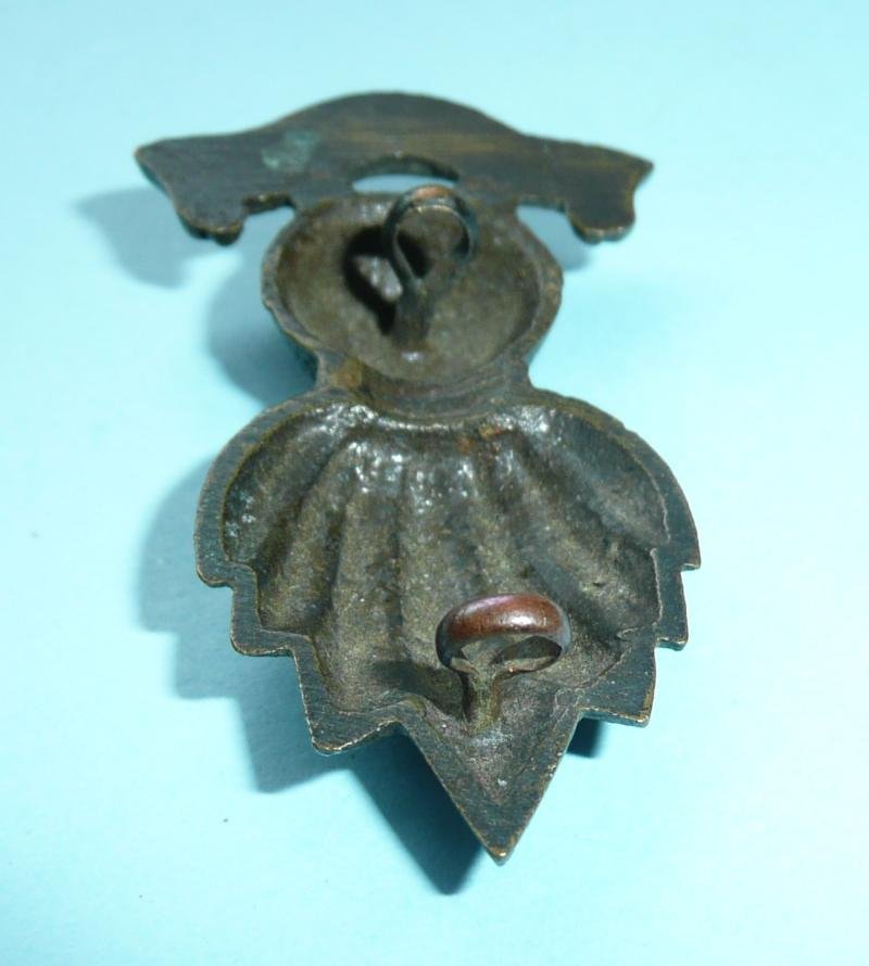 Indian Artillery Officer's OSD Bronze Cast Collar Badge