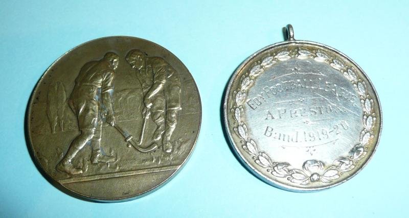 WW1 Lincolnshire Regiment Pair of Sporting Medals - Attributed