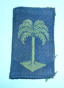 Post War - 2nd Netherlands (Dutch) Division Brabant Weave Cloth Woven Formation Sign Patch Designation Arm Shoulder Badge