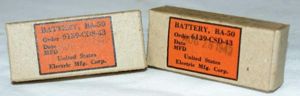 BA-50  Empty Battery Box's
