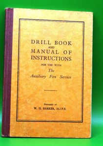 Auxiliary Fire Service  (AFS) Drill Book