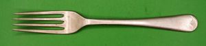 British Army WWII Fork