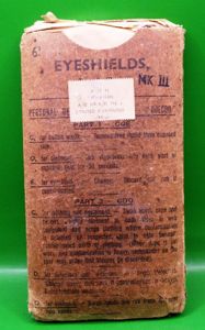 British Mk1 Anti Gas Eye Shields