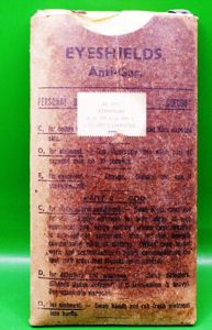 British Mk1 Anti Gas Eye Shields