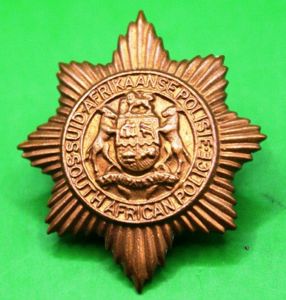 South African Police Cap Badge