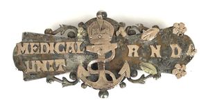 Royal Naval Division RND Medical Unit 1914 Hm Silver Sweetheart Brooch