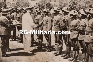 Original WW2 French Press Photo - Hungarian president Miklós Horthy in Szeged (1939)