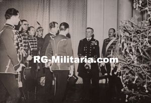 Original WW2 French Press Photo - Hungarian president Miklós Horthy (1938)