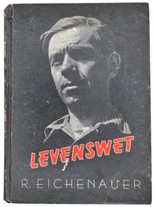 Original WW2 Dutch Collaboration NSB Book - Levenswet, Richard Eichenauer (1943)