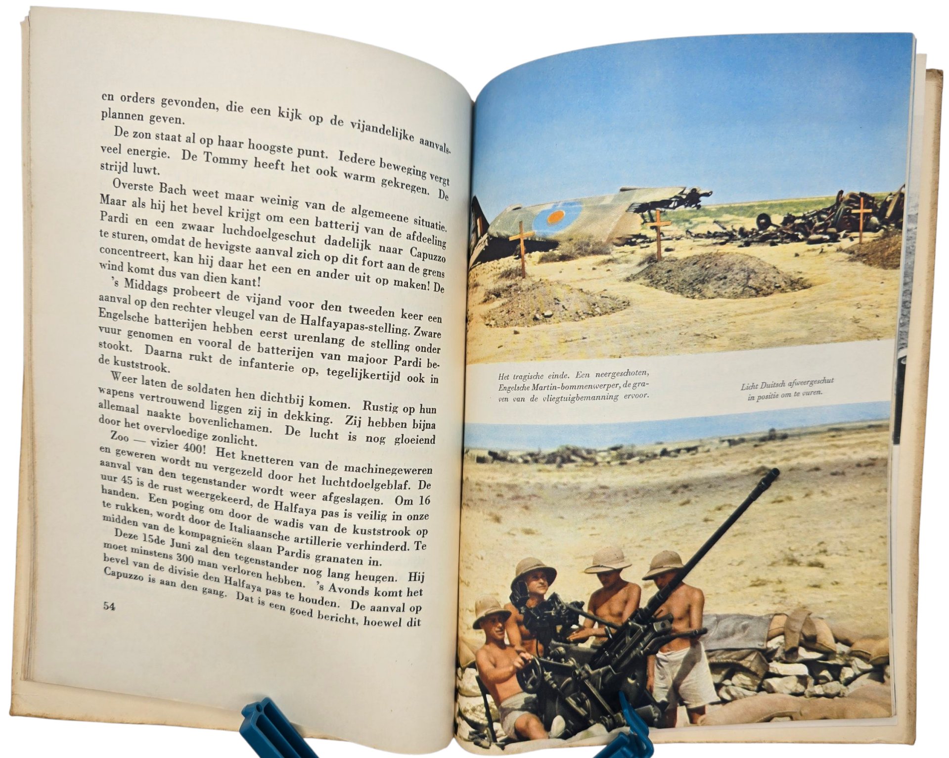Original WW2 Dutch Collaboration Brochure- De Helden der Woestijn, Hanns Gert Freiherr von Esebeck (1942) — image 5