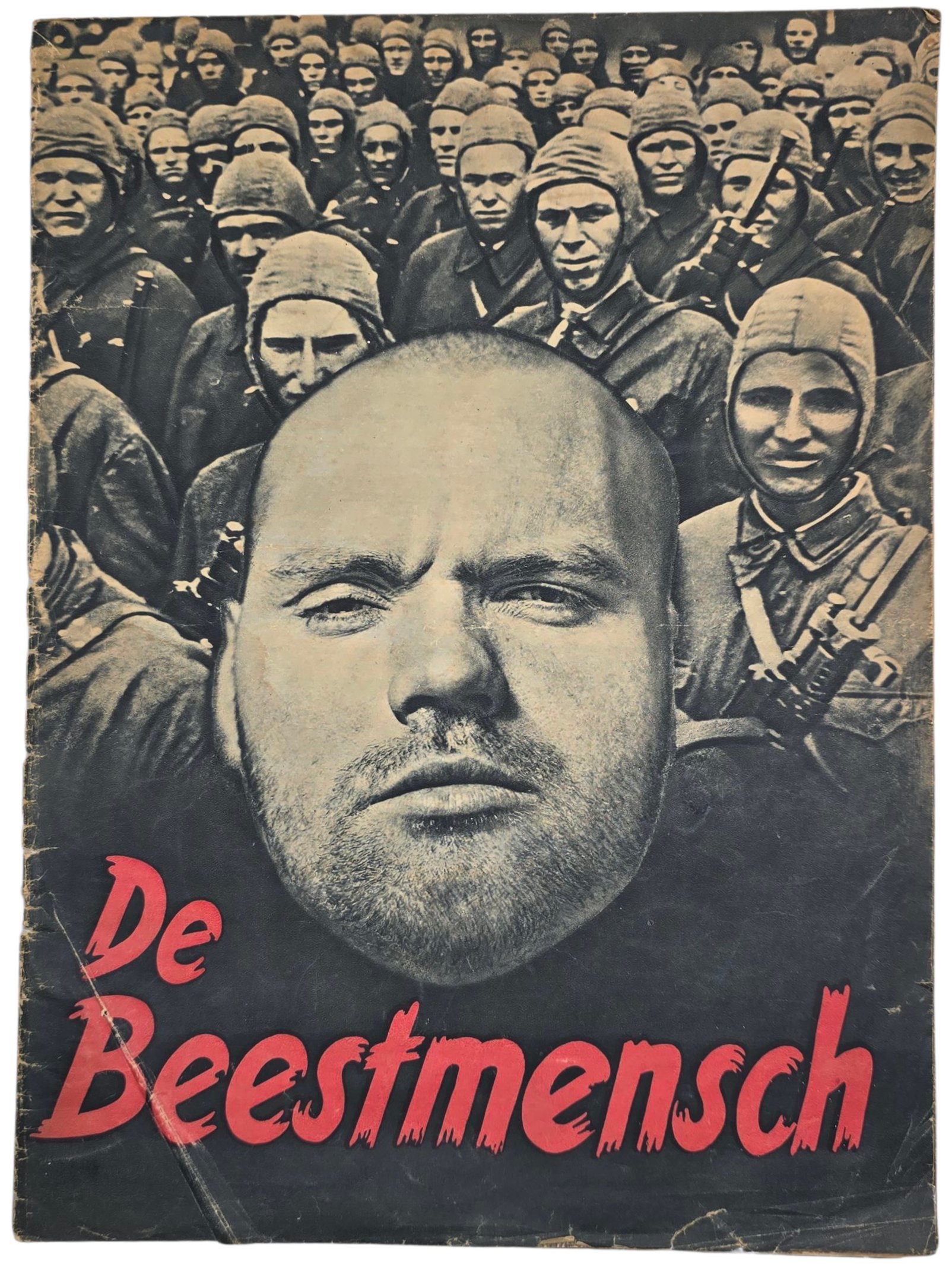 Original WW2 Dutch Anti-semitic Brochure - De Beestmensch (1942)