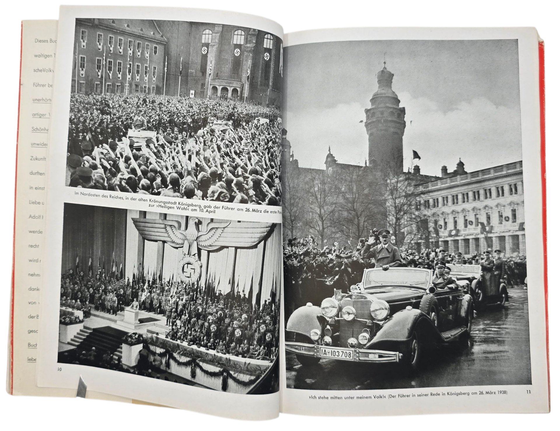 Original WW2 German Photo Book - Hitler baut Grossdeutschland, Heinrich Hoffmann (1938) — image 4