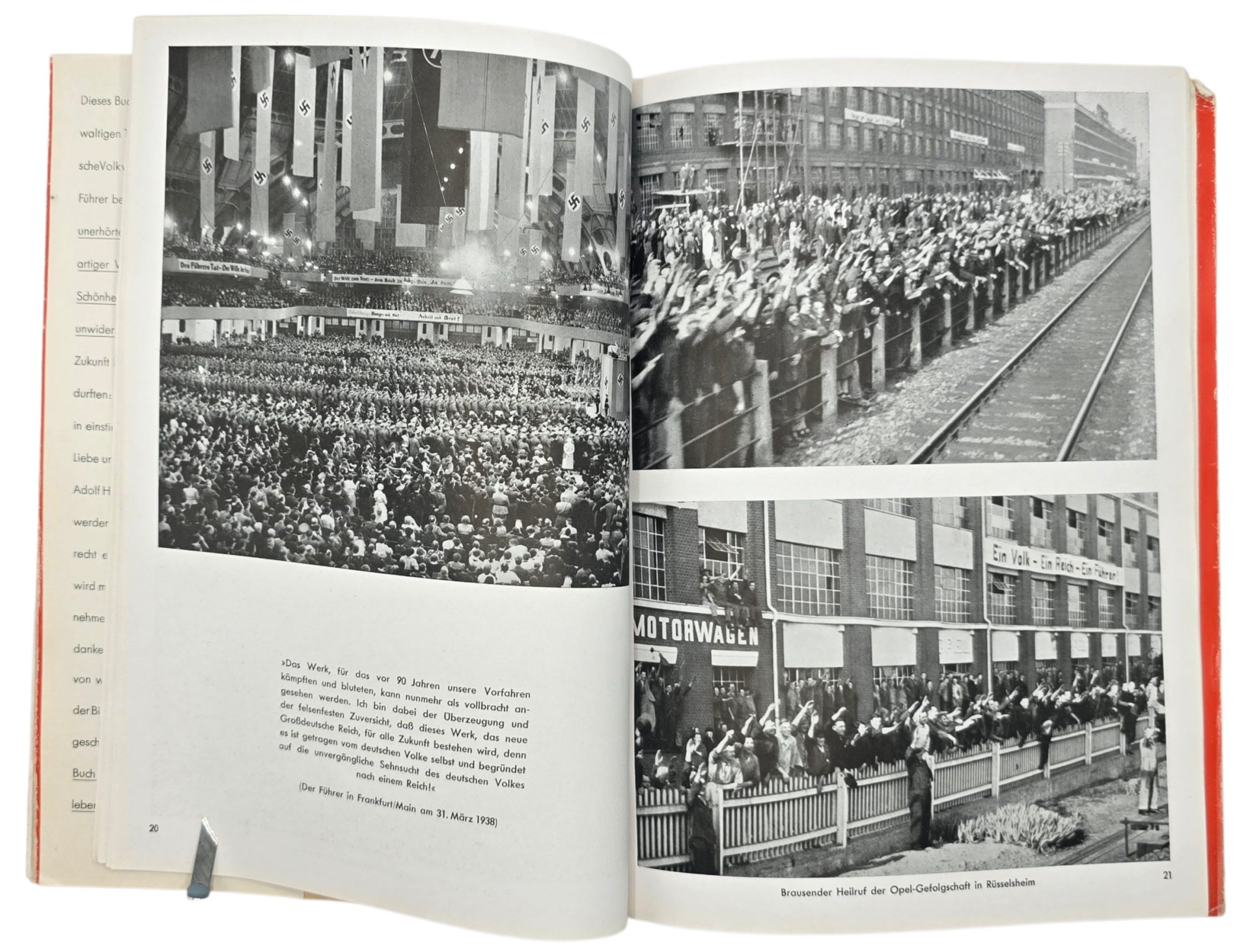 Original WW2 German Photo Book - Hitler baut Grossdeutschland, Heinrich Hoffmann (1938) — image 5