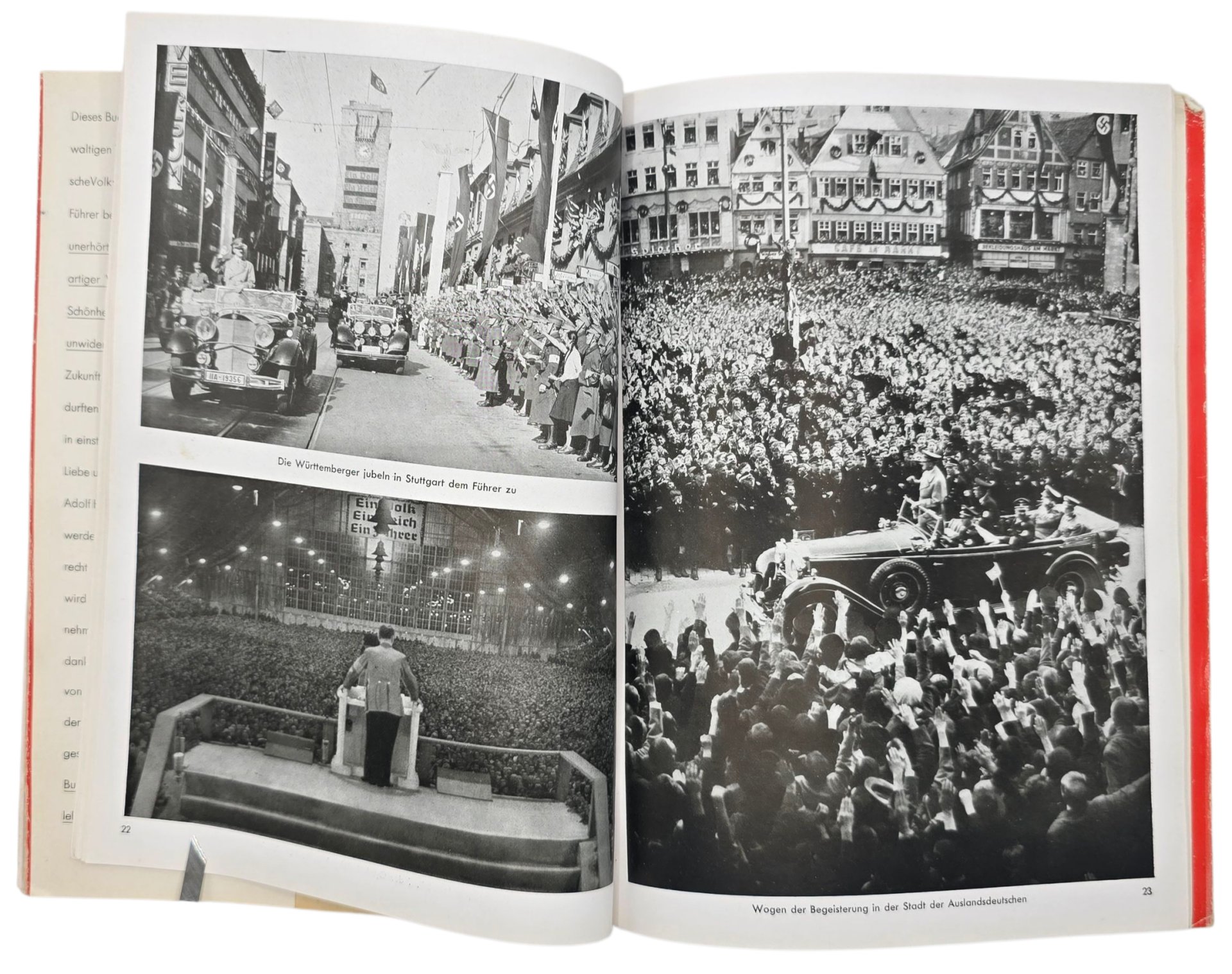Original WW2 German Photo Book - Hitler baut Grossdeutschland, Heinrich Hoffmann (1938) — image 6