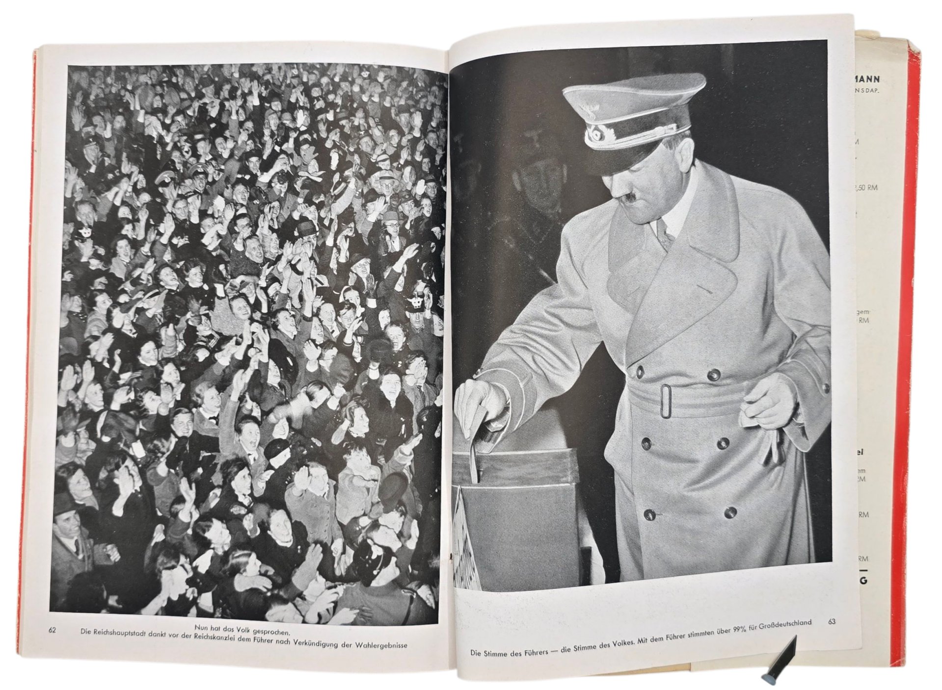 Original WW2 German Photo Book - Hitler baut Grossdeutschland, Heinrich Hoffmann (1938) — image 9