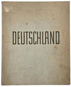 Original WW2 German Book - Deutschland, Pay Christian Carstensen, Volk und reich verlag (1936)